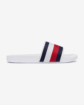 Tommy Hilfiger Shimmery Ribbon Pool Slippers
