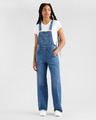 Levi's® Loose Overall Little Blue with braces